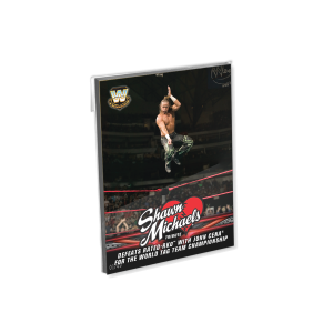 2018 Topps WWE Heritage Oversized Complete Shawn Michaels Tribute Part 3 Set - #'d to 49- artwwele-16c2s-18wweh-set06