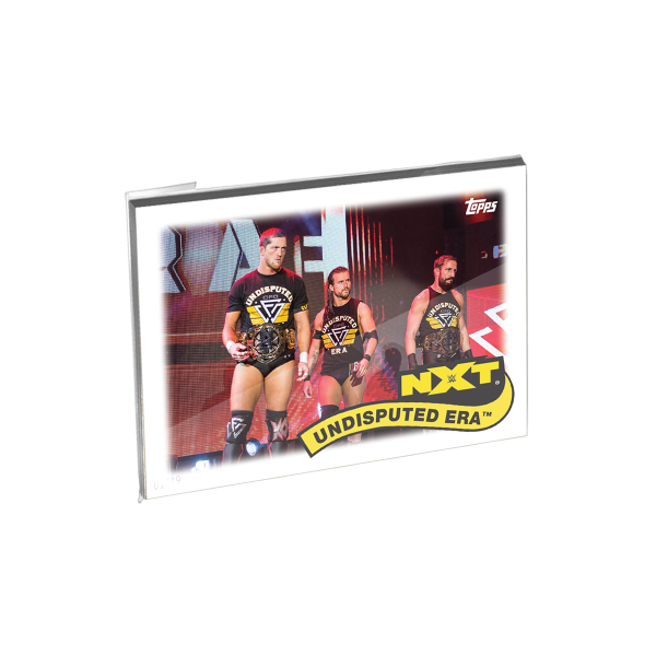 2018 Topps WWE Heritage Oversized Complete Tag Teams And Stables Set - #'d to 49- artwwele-16c2s-18wweh-set07