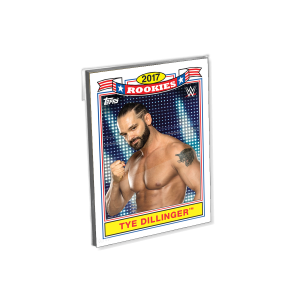2018 Topps WWE Heritage Oversized Complete Top Ten Rookies Set - #'d to 49- artwwele-16c2s-18wweh-set08