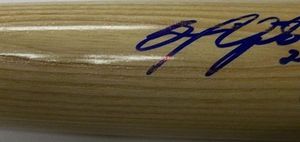 BJ Upton Autographed Louisville Slugger Bat- mlbpaa-batcbjupton