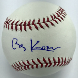 Bob Knepper Autographed Official Major League Baseball- mlbpaa-bbbknepmlb