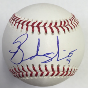 Brandon Nimmo Autographed Baseball- mlbpaa-bbbnimm