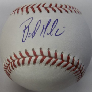Bob Melvin Autographed Baseball- mlbpaa-bbcbobmelvin