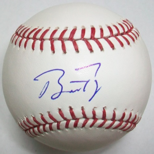Buster Posey Autographed Baseball- mlbpaa-bbcbusterposey