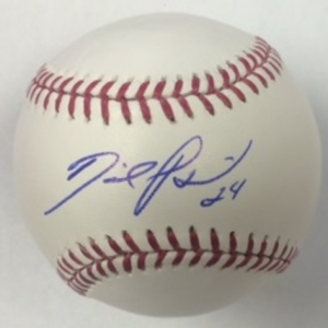 David Price Autographed Baseball- mlbpaa-bbcdavidprice