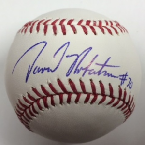 David Robertson Autographed Baseball- mlbpaa-bbcdavidrobertson
