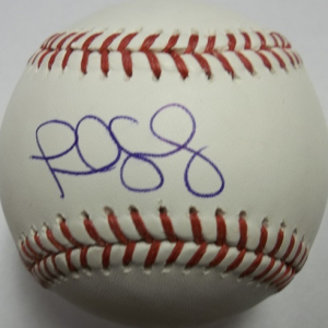 Fredi Gonzalez Autographed Baseball- mlbpaa-bbcfredigonzalez