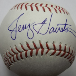 Jerry Hairston Autographed Baseball- mlbpaa-bbcjerryhairs