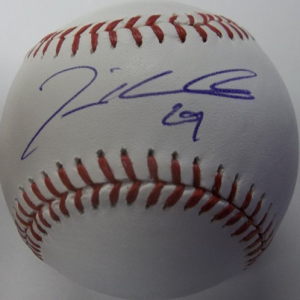 Jim Henderson Autographed Baseball- mlbpaa-bbcjimhenderson