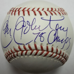 Jim Johnstone Autographed Baseball- mlbpaa-bbcjjohnstone78