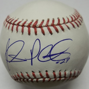 Jhonny Peralta Autographed Baseball- mlbpaa-bbcjper