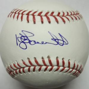 Kyle Farnsworth Autographed Baseball- mlbpaa-bbckfarn