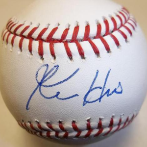 Ken Hill Autographed Baseball- mlbpaa-bbckhill