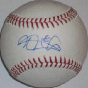 Kevin Mench Autographed Baseball- mlbpaa-bbckmench