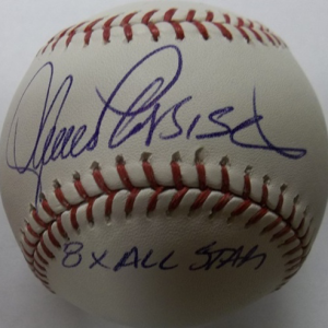 Lance Parrish Autographed Baseball- mlbpaa-bbclanceparrish8xas