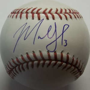 Marlon Byrd Autographed Baseball- mlbpaa-bbcmarlonbyrd