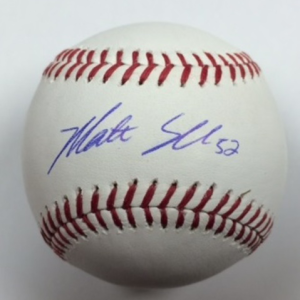 Matt Shoemaker Autographed Baseball- mlbpaa-bbcmattshoemaker