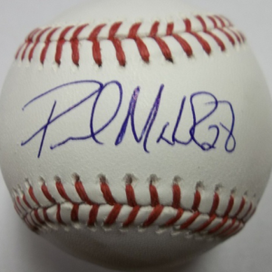 Paul Maholm Autographed Baseball- mlbpaa-bbcpaulmaholm