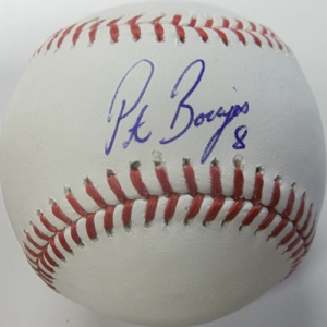 Peter Bourjos Autographed Baseball- mlbpaa-bbcpeterbourjos