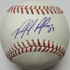 Placido Polanco Autographed Baseball- mlbpaa-bbcppolanco