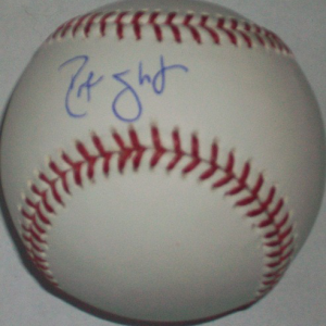 Ross Gload Autographed Baseball- mlbpaa-bbcrgload