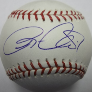 Russ Ortiz Autographed Baseball- mlbpaa-bbcrussort