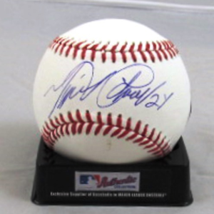 Miguel Cabrera Autographed Official Major League Baseball- mlbpaa-bbmcabrmlb