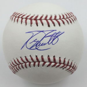 Mike Moustakas Autographed Official MLB Baseball- mlbpaa-bbmmoustakas13