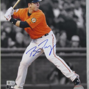 Buster Posey Autographed Spotlight 8x10- mlbpaa-p810bposespot