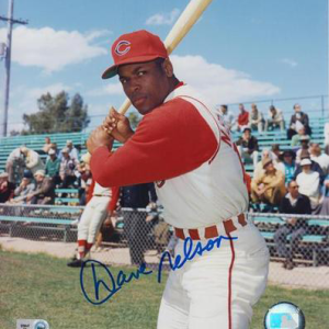 Dave Nelson Autographed 8x10- mlbpaa-p810cdavenelson