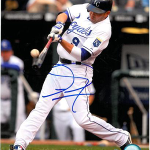 David DeJesus Autographed 8x10- mlbpaa-p810cddeju11