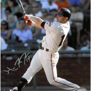 Mike Fontenot Autographed 8x10- mlbpaa-p810cmfont