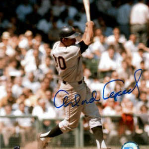 Orlando Cepeda Autographed 8x10- mlbpaa-p810cocep