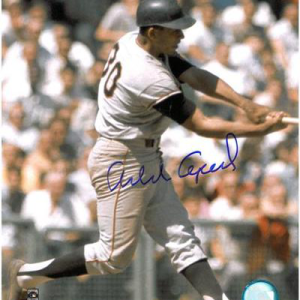 Orlando Cepeda Autographed 8x10- mlbpaa-p810cocepe