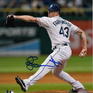 Kyle Farnsworth Autographed 8x10- mlbpaa-p810kfarnsworth