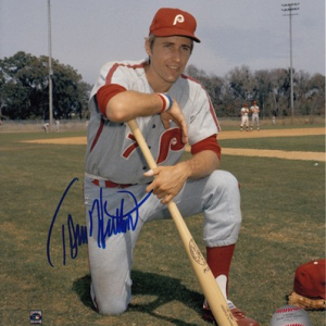 Tommy Hutton Autographed 8x10- mlbpaa-p810tommyhutton