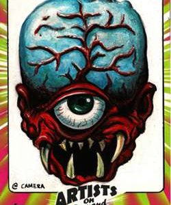 Neil Camera Topps Ugly Stickers Custom 1/1 Sketch Card #2- aodncc1-813
