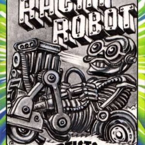 Neil Camera Topps Weird Wheels Custom 1/1 Artist B & W Sketch Card #1- aodwwncbw1-913