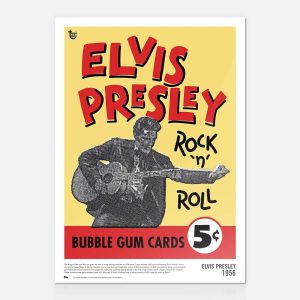 1956 Elvis Presley 80th Anniversary Poster- art-poscckb-18t80a-049