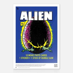 1979 Alien 80th Anniversary Poster- art-poscckb-18t80a-051