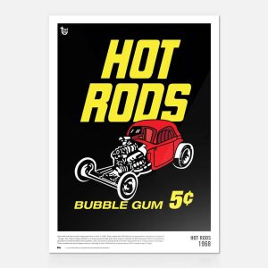 1968 Hot Rods 80th Anniversary Poster- art-poscckb-18t80a-006