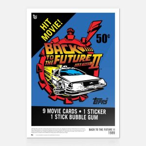 1989 Back to the Future II 80th Anniversary Poster- art-poscckb-18t80a-008