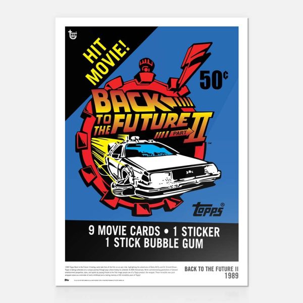 1989 Back to the Future II 80th Anniversary Poster- art-poscckb-18t80a-008