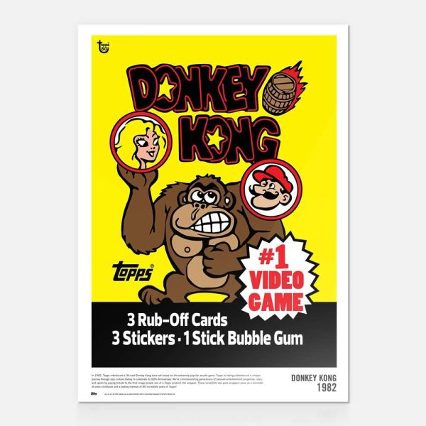 1982 Donkey Kong 80th Anniversary Poster- art-poscckb-18t80a-020