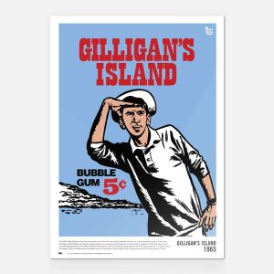 1965 Gilligan's Island 80th Anniversary Poster- art-poscckb-18t80a-034
