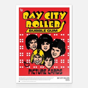 1975 Bay City Rollers 80th Anniversary Poster- art-poscckb-18t80a-041