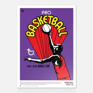 1972/73 Basketball 80th Anniversary Poster- art-poscckb-18t80a-045