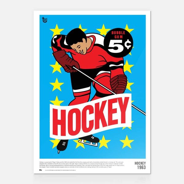 1963 Hockey 80th Anniversary Poster- art-poscckb-18t80a-048