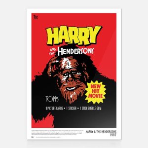 1987 Harry & the Hendersons 80th Anniversary Poster- art-poscckb-18t80a-053