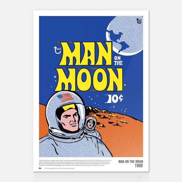 1969 Man on the Moon 80th Anniversary Poster- art-poscckb-18t80a-061